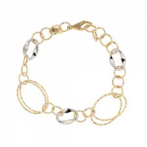 White and yellow gold 18k...