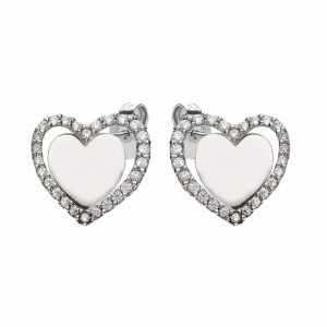 White Gold 18k with Hearts...