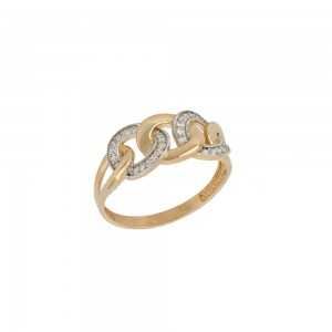 Rose and White Gold 18k...