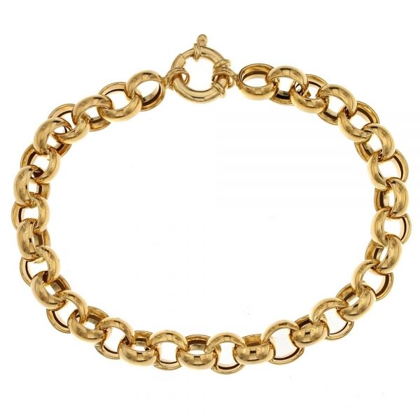 18K 750 real authentic yellow gold bracelet