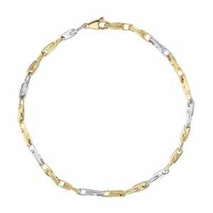 Yellow and White Gold 18 Kt...