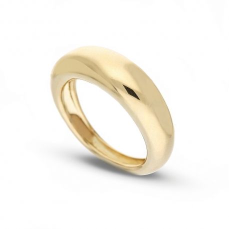 18 K Yellow Gold Band Ring pre ženy