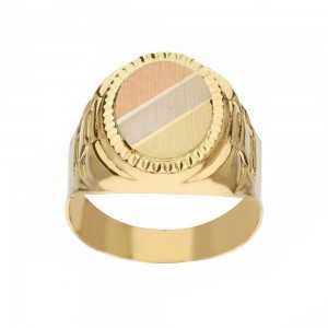 Yellow White and Rose Gold...