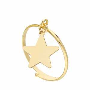 Yellow Gold 18k with Star...