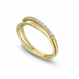 Yellow Gold 18k with White...