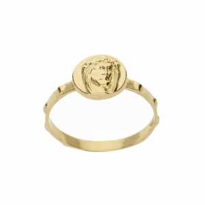 Yellow Gold 18k with Jesus...