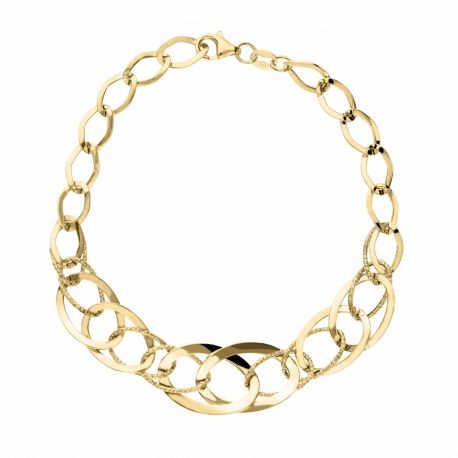 Bracciale a Catena in Oro Giallo 18 Carati da Donna