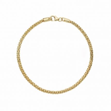 Pulsera Oro Amarillo 18K Omnia Malla Unisex