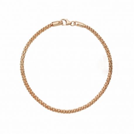 18K Rose Gold karkötő Omnia Unisex Mesh