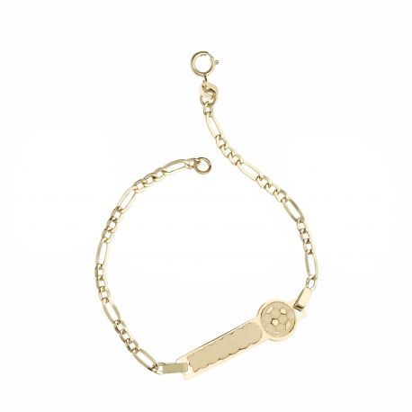 Pulsera de Oro Amarillo de 18K para Niño