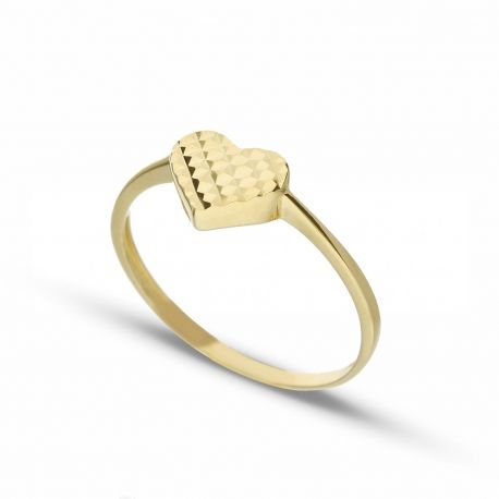 Anillo Corazón para Mujer en Oro de 18K