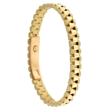 Pulseira Modelo Pulseira em Ouro Amarelo 18K