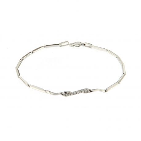 Women White Gold 18k Semirigid Bracelet