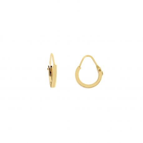 Yellow Gold 18k Hoop Earrings