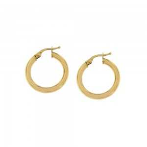 Yellow Gold 18k Hoop Earrings