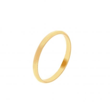 Women 18k Yellow Gold Band Ring