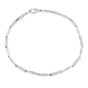 Men's Bracelet in 18k White...