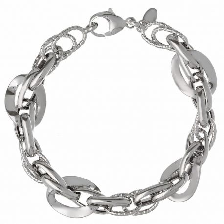 18 k White Gold -ketjuranneke