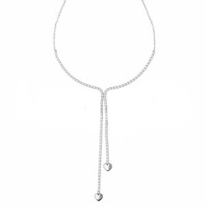 Collier Tennis en Or Blanc...