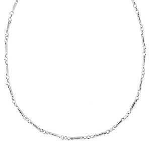 Necklace in White Gold 18k...