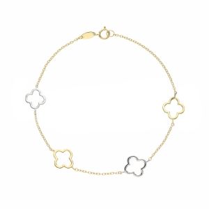 18k Gold Bracelet with...