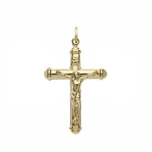 Domed Cross vīriešiem 18K...