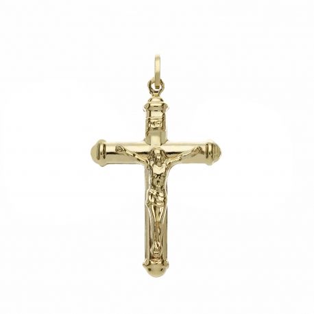 Cross Bombed by Man in Yellow Gold 18 Carats