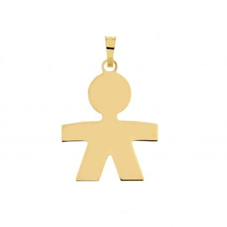 Pendente Bimbo in Oro Giallo 18k