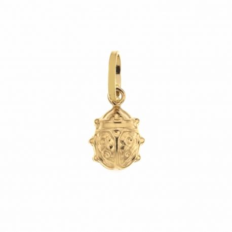 18 karats gylden bumblebee pendant