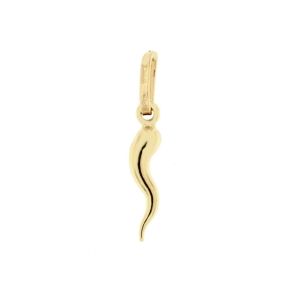 Lucky Horn Pendant 18 k...