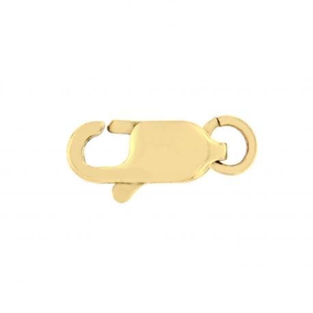 Closure Lobster claw gold Yellow 18k