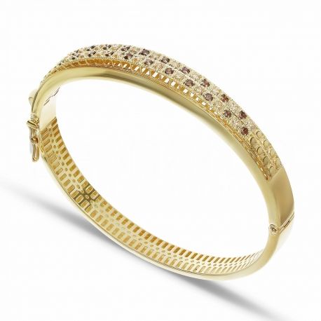 Armband Goud Fancy Rigid 18k Geel Goud