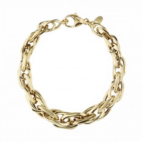 Women's chain bracelet in 18K gold