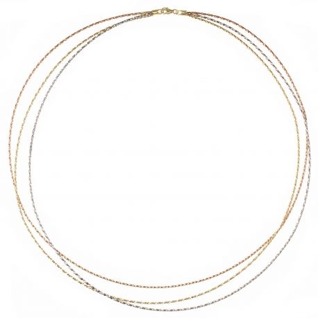 Multifile Crew Diamond Woman en oro de 18K