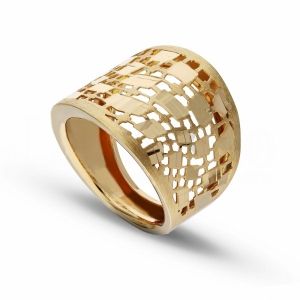 Frauen Fascia Mosaic Ring...