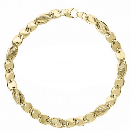 Bracciale Cerini in Oro Giallo 18k da Uomo