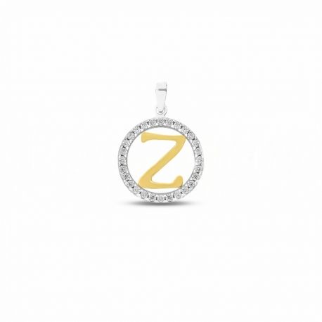 Anhänger Letter Z in Gold 18 Carats