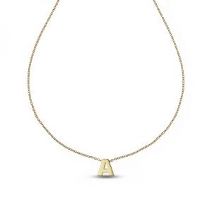 Ketting met de letter A in...