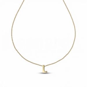 Ketting met de letter L in...