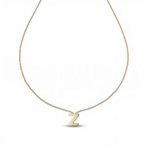 Necklace with Letter Z in...