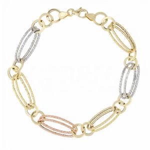 Gelbgold Kette Armband,...