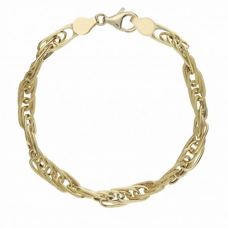 Bracciale a Catena in Oro Giallo 18k