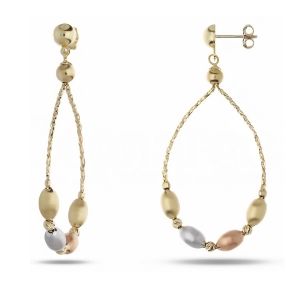 Boucles d'oreilles en or...