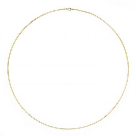 Choker cu fir de aur din aur de 18K pentru femei