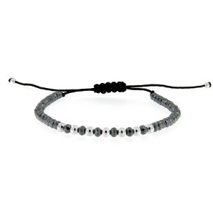 Bracciale con Sfere Ematite...