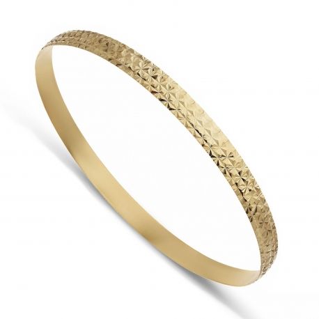 18 k gult guld styvt diamantarmband