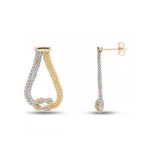 Earrings in Yellow Gold and...