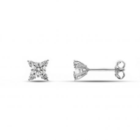 Pendientes White Gold 18k Light Point