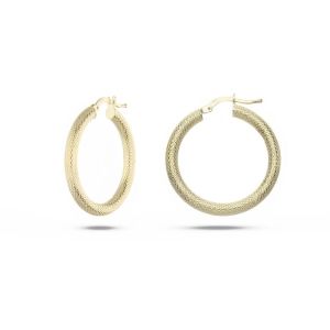 18k Yellow Gold Circle...