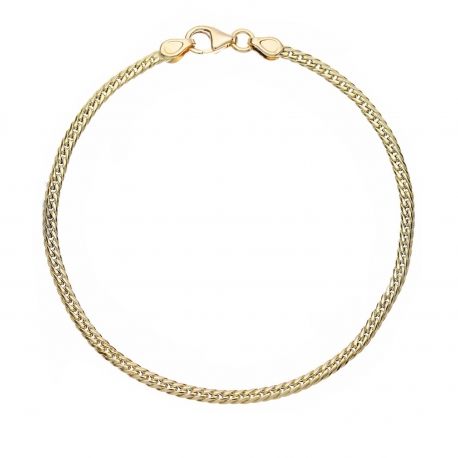 Bracciale Lineare Unisex in Oro Giallo 18 Carati